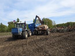 Посевная  кампания в Томской области выполнена на 68% от плана 